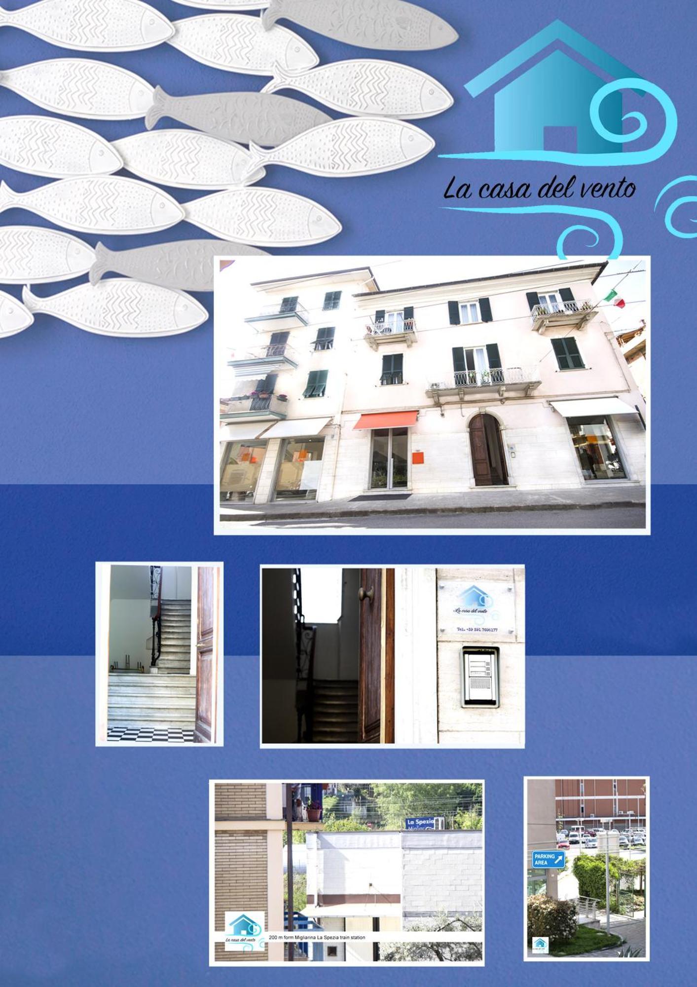 La Casa Del Vento Apartment ลาสเปเซีย ภายนอก รูปภาพ