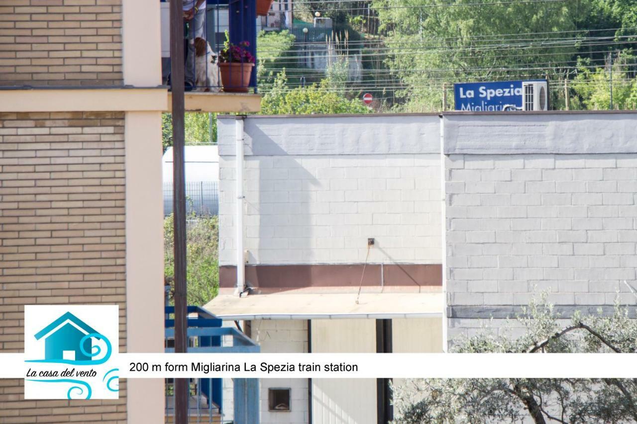 La Casa Del Vento Apartment ลาสเปเซีย ภายนอก รูปภาพ